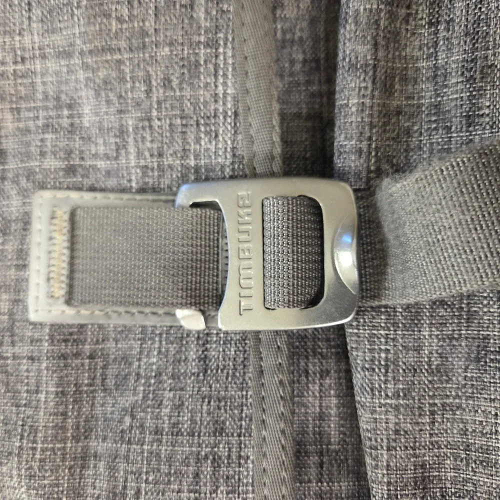 Timbuk2 Gray Heathered Messenger Bag Laptop Commuter Shoulder Bag Crossbody